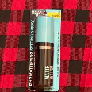 Hard candy makeup setting spray
